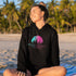 This hoodie features a stunning gradient moon and forest graphic, capturing the serene beauty of nature right on your back. Whether you're camping under the stars, hiking through the woods, or simply enjoying a bonfire with friends, this cozy hoodie will keep you warm and stylish.